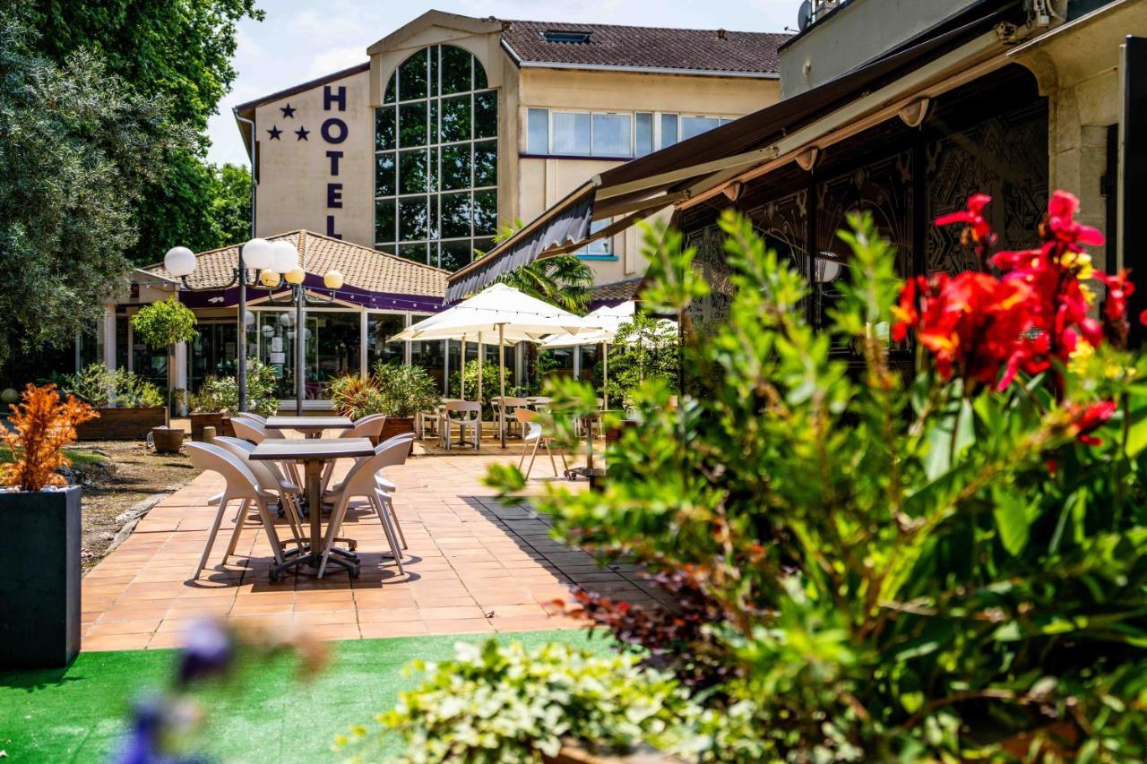 Logis Hotel & Restaurant Ludik Bergerac Buitenkant foto